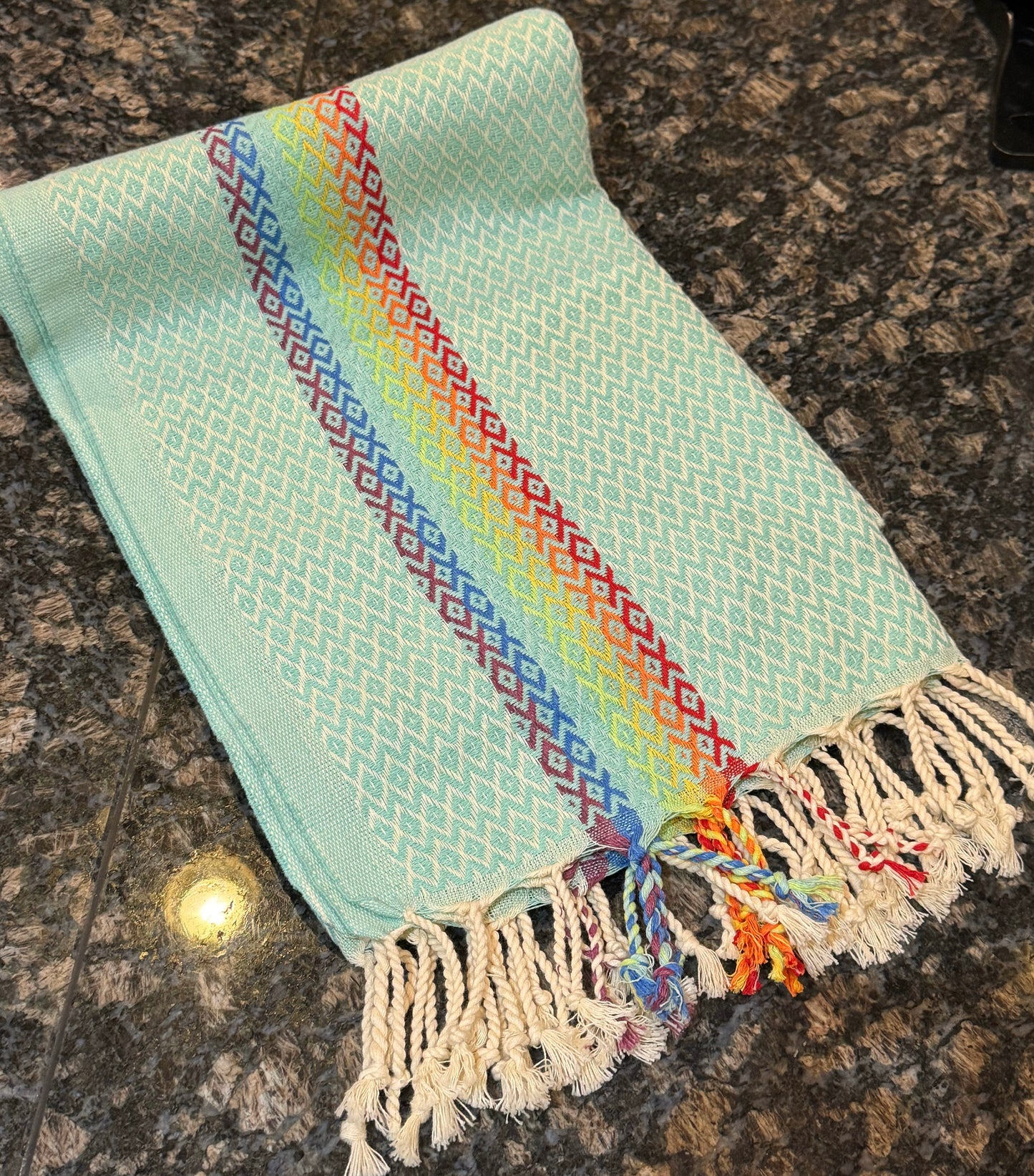 🌈100% Cotton Turkish Towels (Peshtemals) “Rainbow” Collection